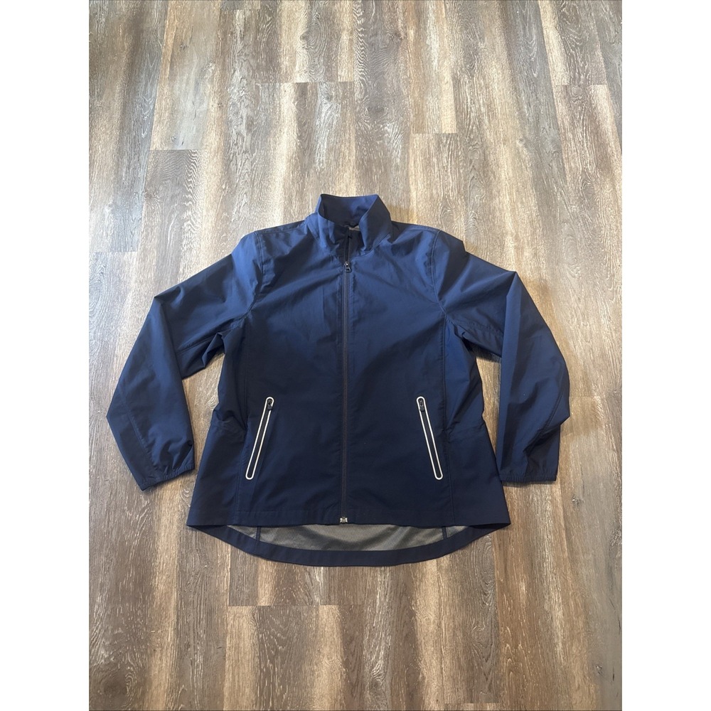 Polo Golf Ralph Lauren Womens XL Blue Long Sleeve Windbreaker Performance